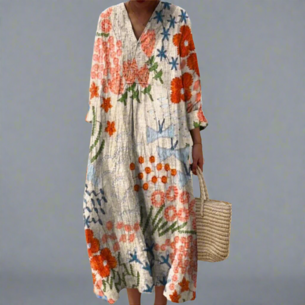 Lizy™ | Vibrant Midi Dress
