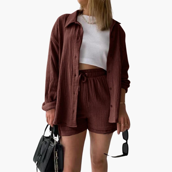 Aubrey™ | Effortless Two-Piece Set for Chic Comfort
