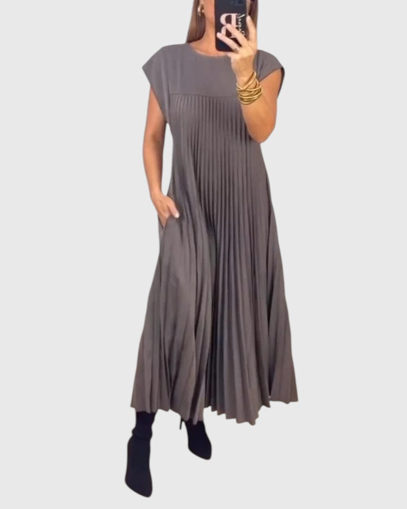 SAIRA™ | TIMELESS COMFORT MIDI DRESS