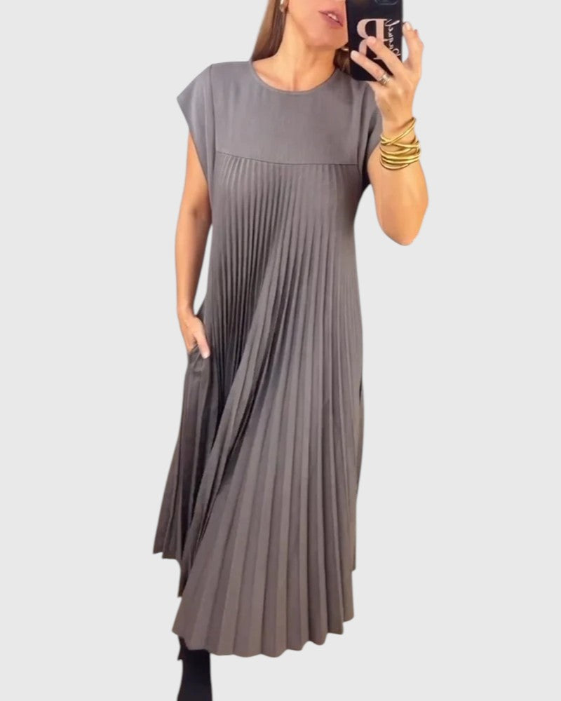 SAIRA™ | TIMELESS COMFORT MIDI DRESS