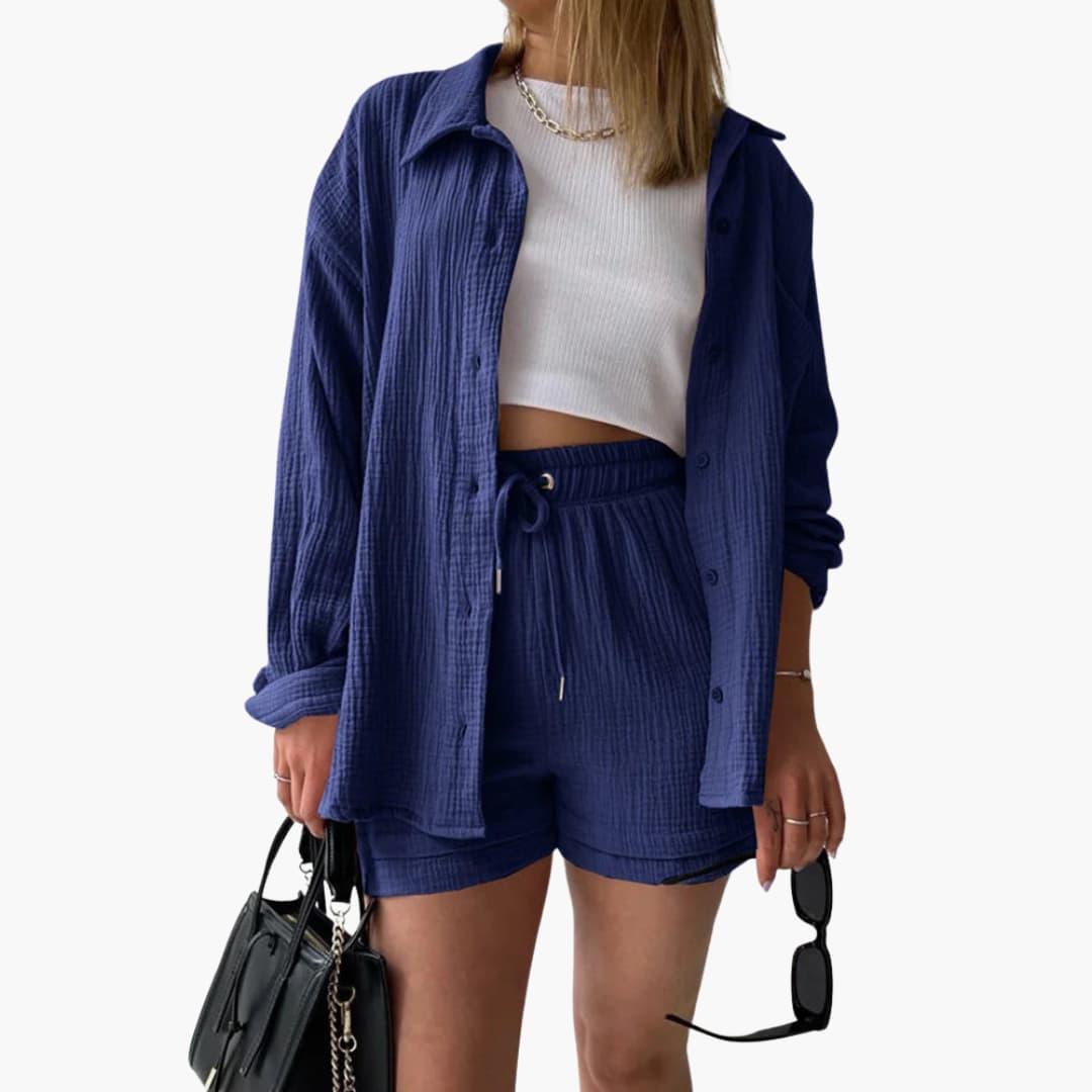Aubrey™ | Effortless Two-Piece Set for Chic Comfort