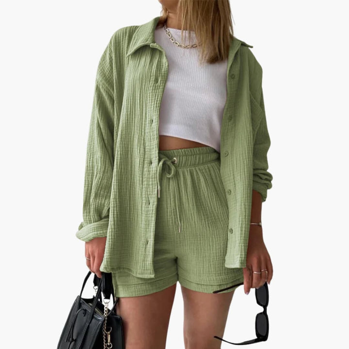 Aubrey™ | Effortless Two-Piece Set for Chic Comfort
