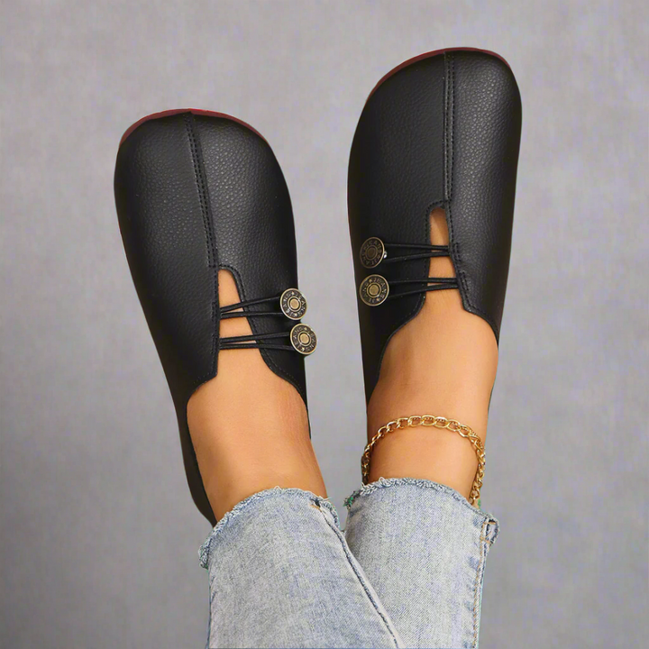 Livia™ | Orthopedic Leather Shoes