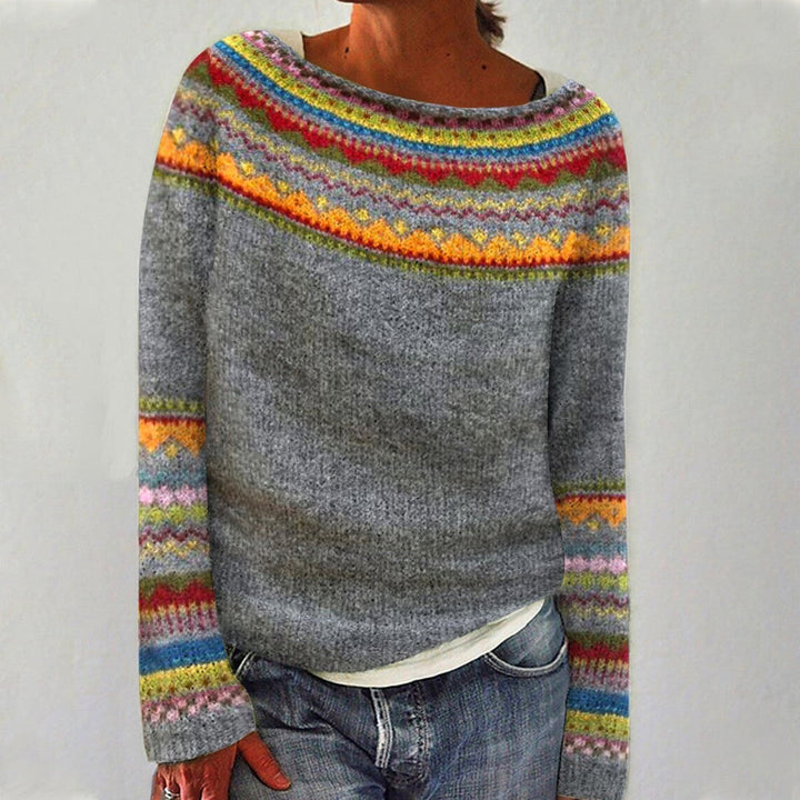 Ava™ - Cozy Retro Sweater