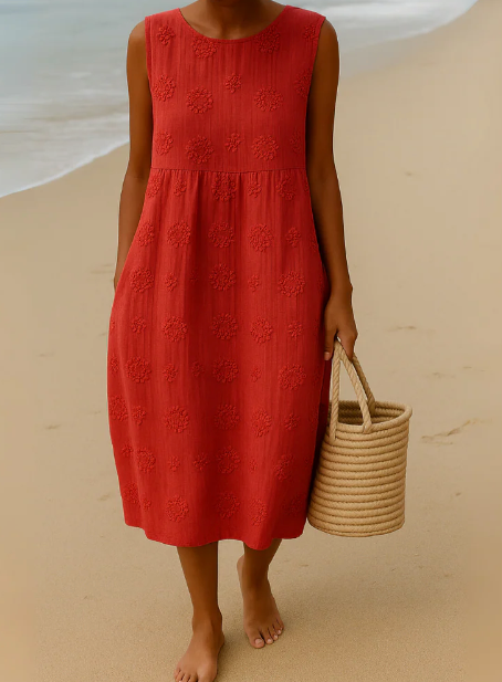 Inger – Elegant Floral Summer Dress | Ava & Miles