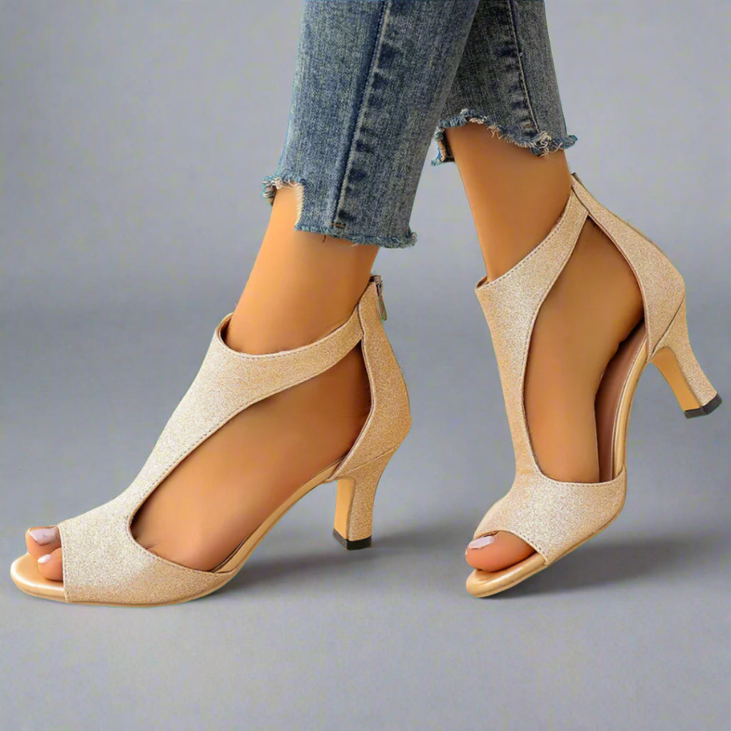 Wawa™ | Stylish & Comfortable Heeled Sandals