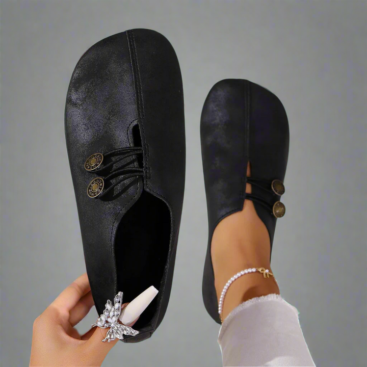 Livia™ | Orthopedic Leather Shoes
