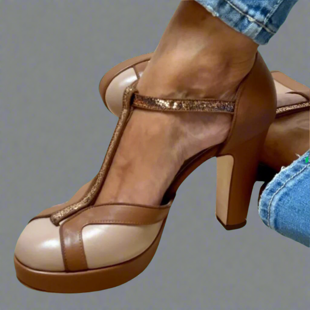 Nila™ | Elegant & Comfortable Heeled Sandals