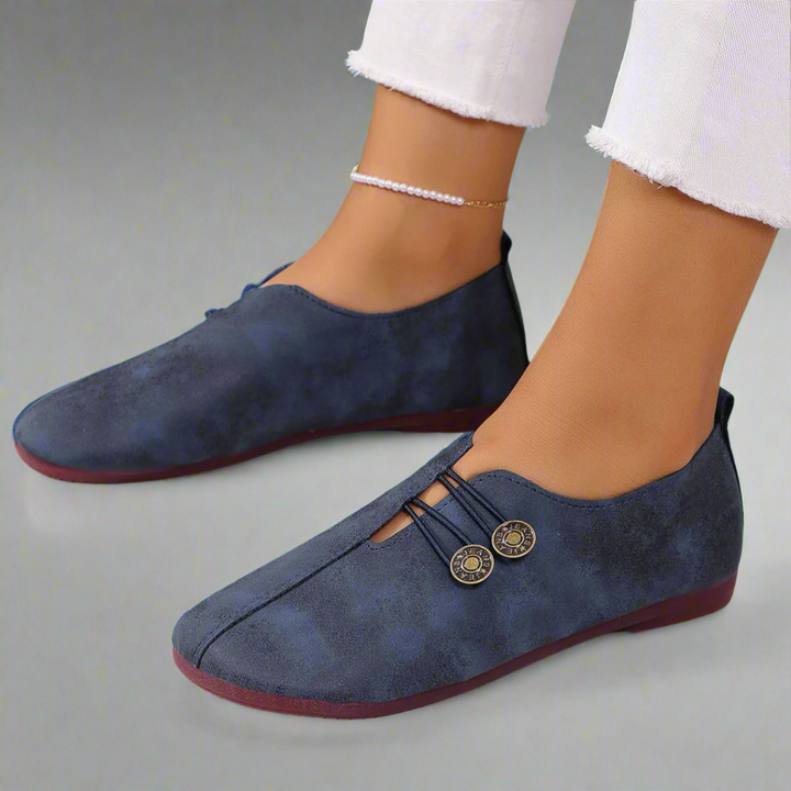 Livia™ | Orthopedic Leather Shoes