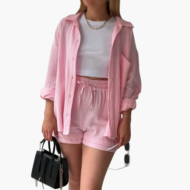 Aubrey™ | Effortless Two-Piece Set for Chic Comfort