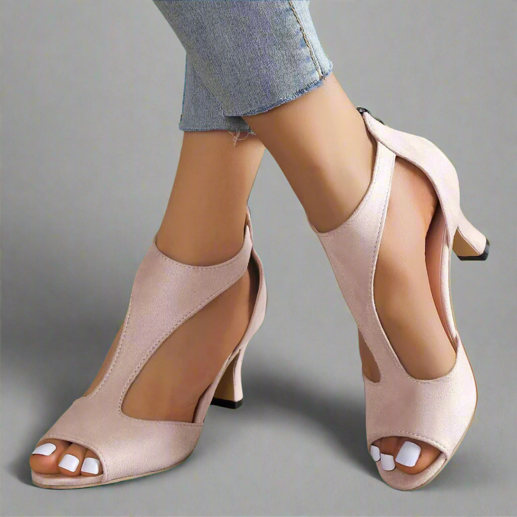 Wawa™ | Stylish & Comfortable Heeled Sandals