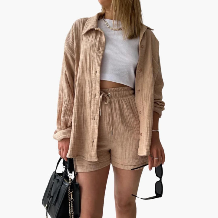 Aubrey™ | Effortless Two-Piece Set for Chic Comfort