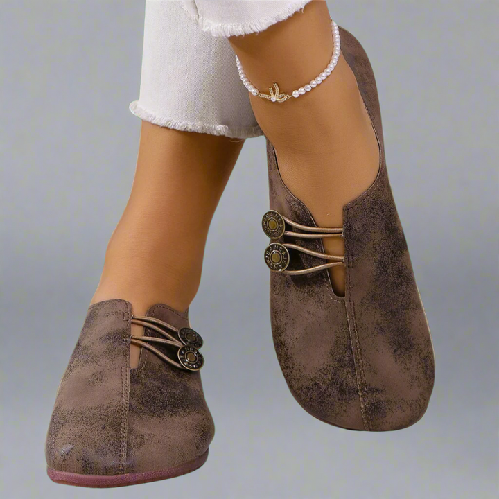 Livia™ | Orthopedic Leather Shoes