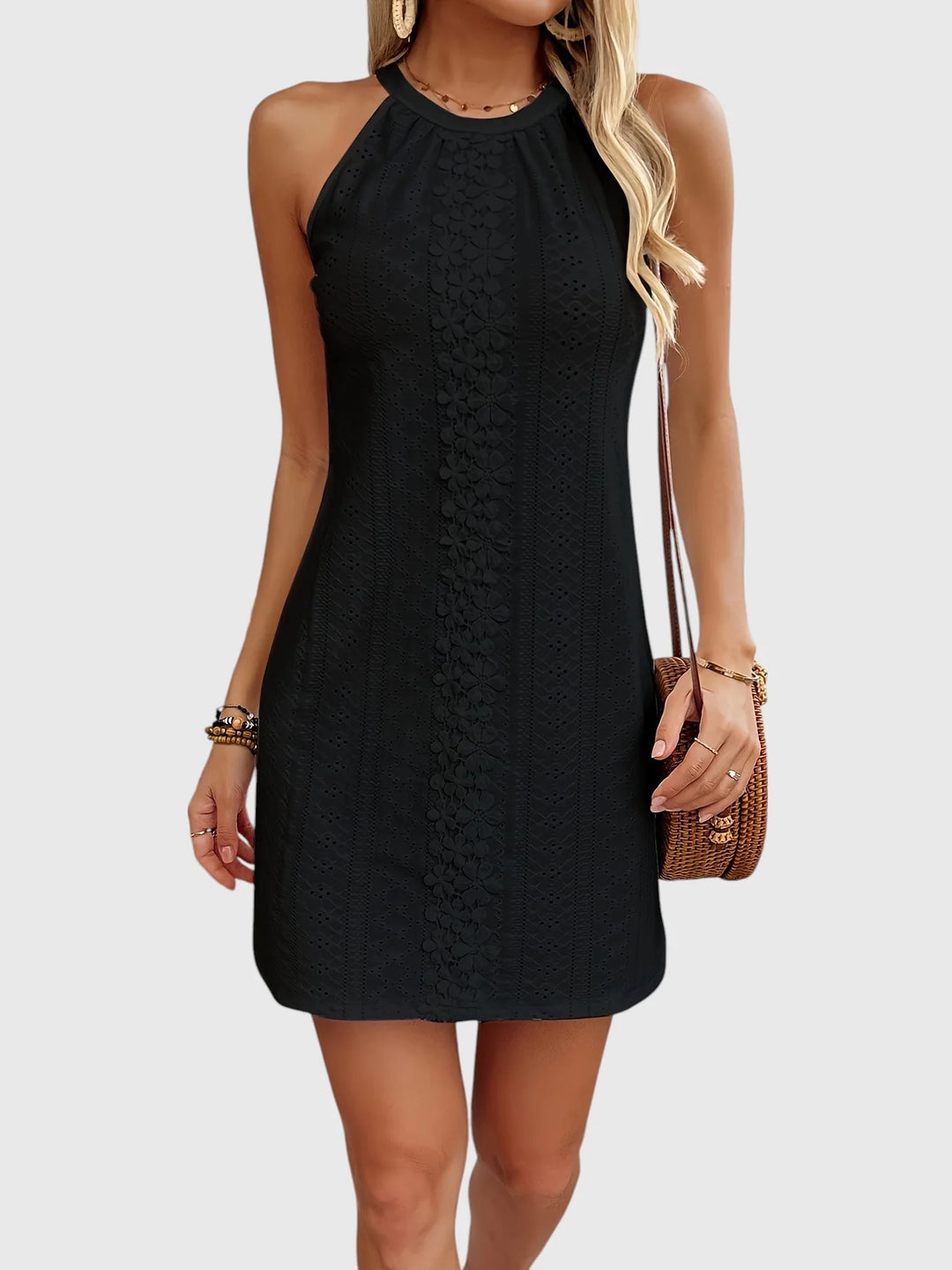 Jully™ | Lace Halter Dress