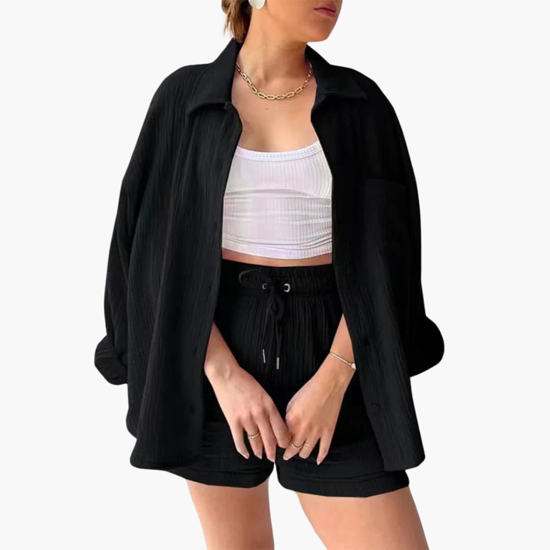 Aubrey™ | Effortless Two-Piece Set for Chic Comfort