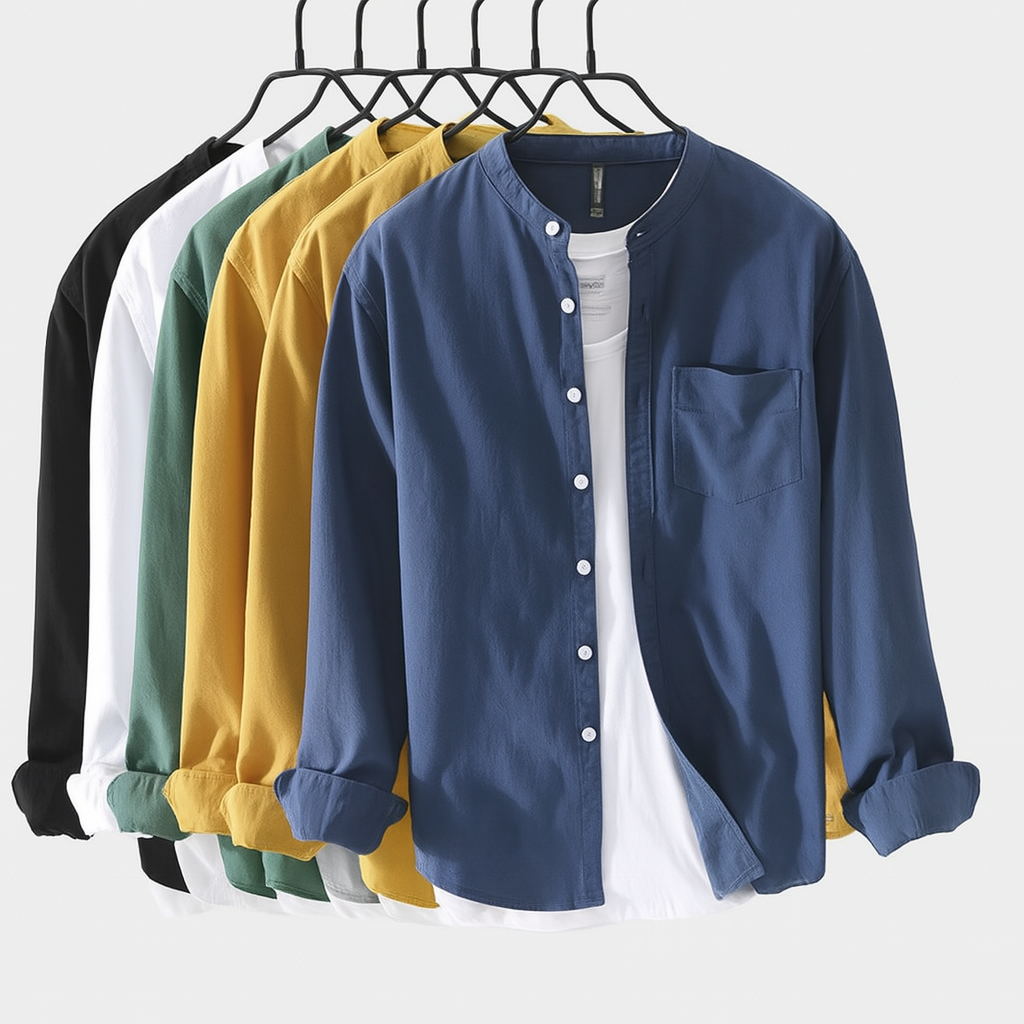 Anthony - The Everyday Essential Cotton Shirt for Men