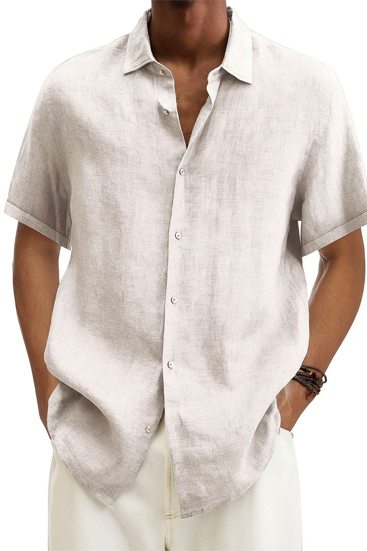 Avero – Men's Linen Short Sleeve Shirt