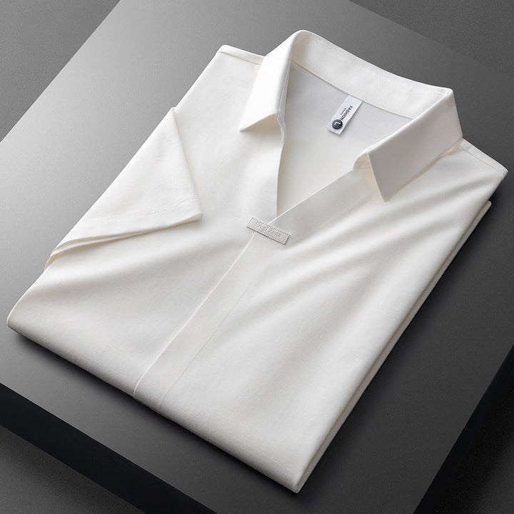 Viktor - Elevare Cotton-Silk Polo Shirt