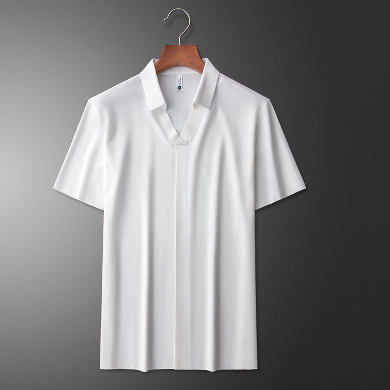 Viktor - Elevare Cotton-Silk Polo Shirt