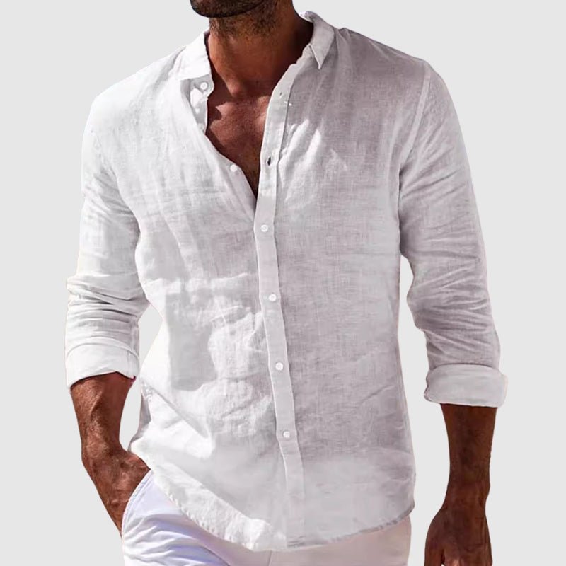 Desmond - Coastline Linen Shirt