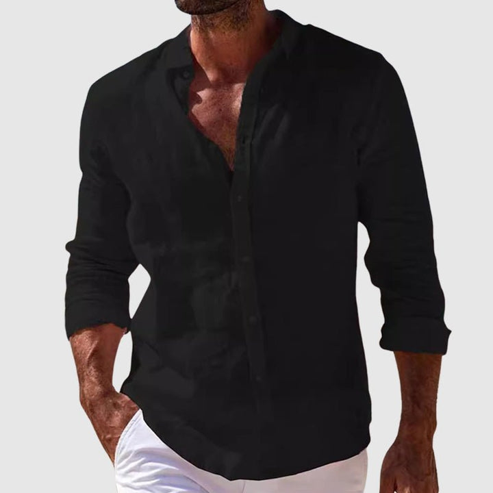 Desmond - Coastline Linen Shirt
