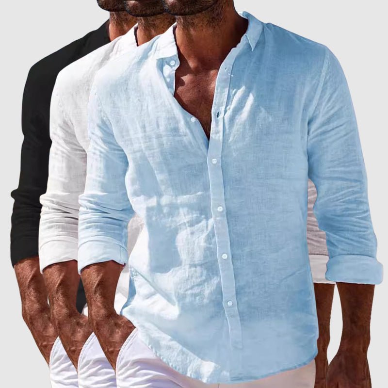 Desmond - Coastline Linen Shirt