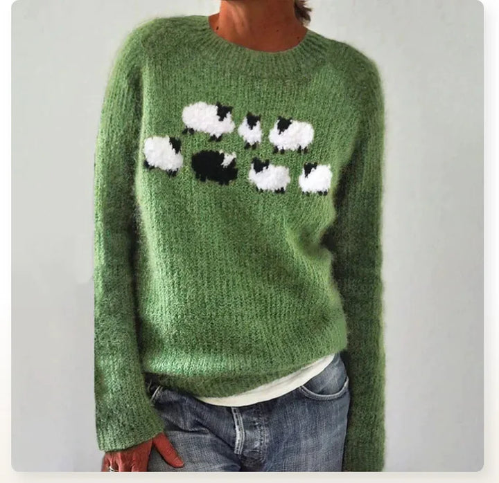 Ava™ - Cozy Retro Sweater