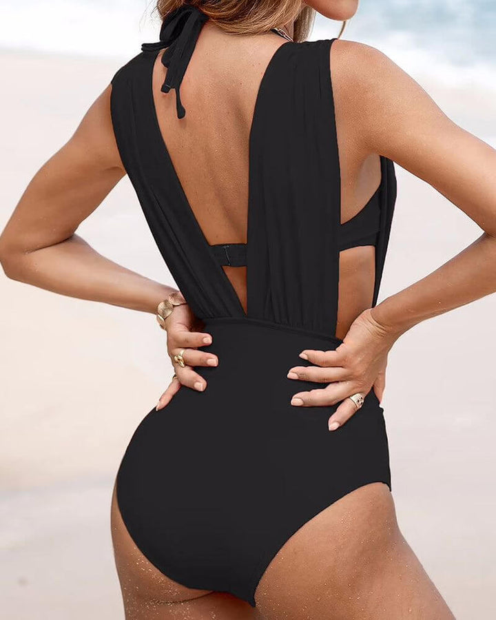 Margaret™ – Stylish Deep V-neck Body Shaping Swimsuit
