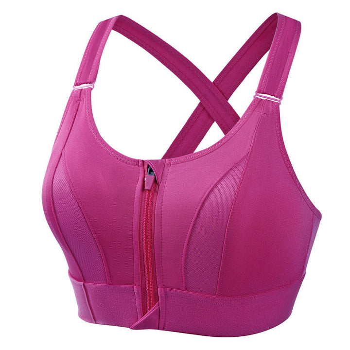 Brielle | Zip-Front Cooling Sports Bra