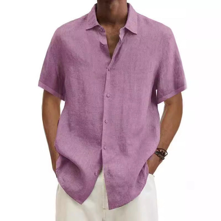 Avero – Men's Linen Short Sleeve Shirt
