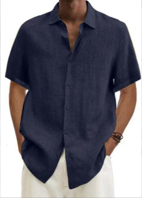Avero – Men's Linen Short Sleeve Shirt