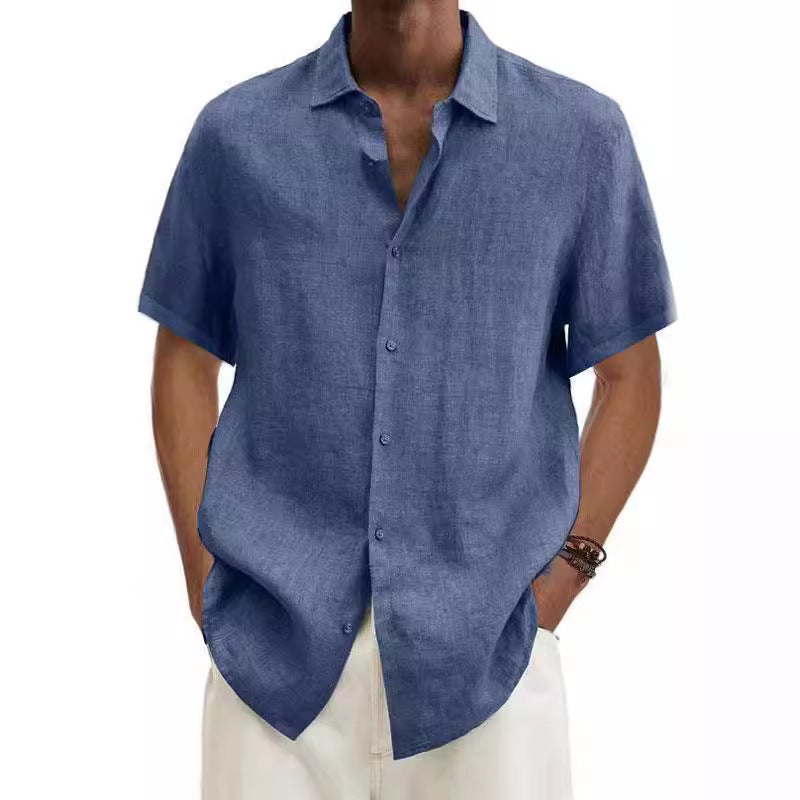 Avero – Men's Linen Short Sleeve Shirt