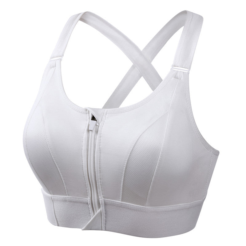 Brielle | Zip-Front Cooling Sports Bra