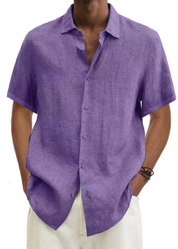 Avero – Men's Linen Short Sleeve Shirt