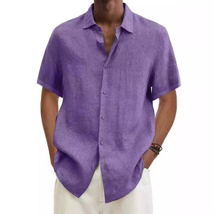 Avero – Men's Linen Short Sleeve Shirt