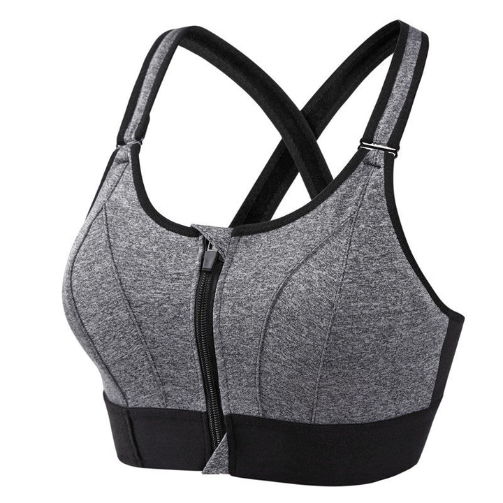 Brielle | Zip-Front Cooling Sports Bra