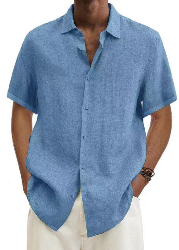 Avero – Men's Linen Short Sleeve Shirt