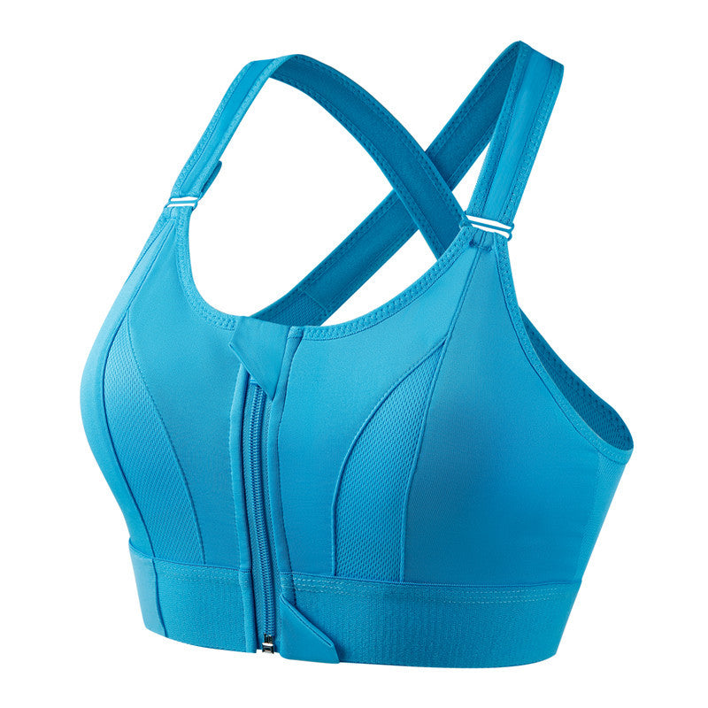 Brielle | Zip-Front Cooling Sports Bra