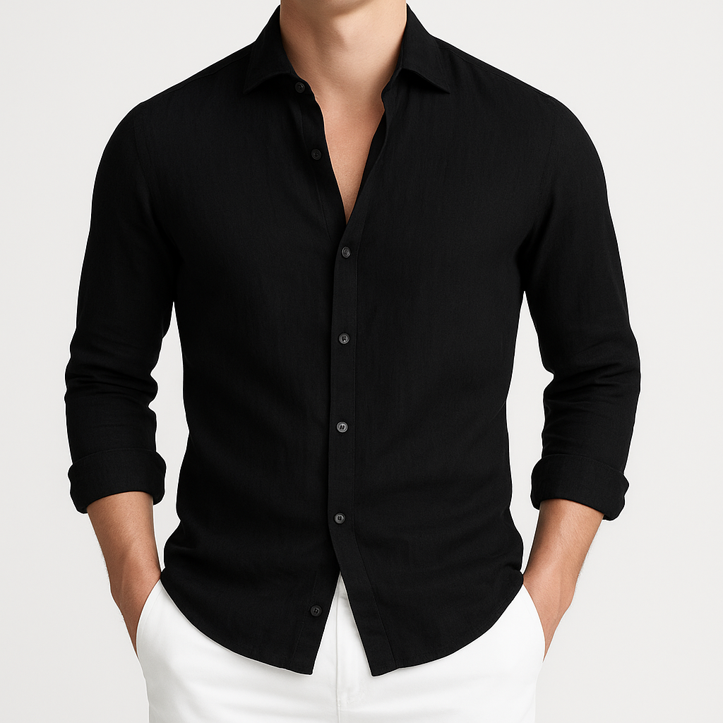 Elias – Men’s Linen Shirt