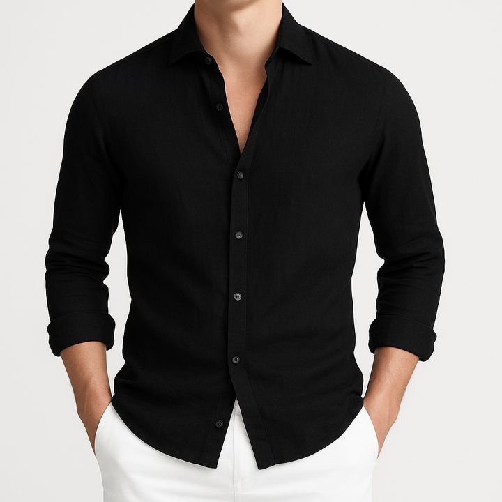 Elias – Men’s Linen Shirt