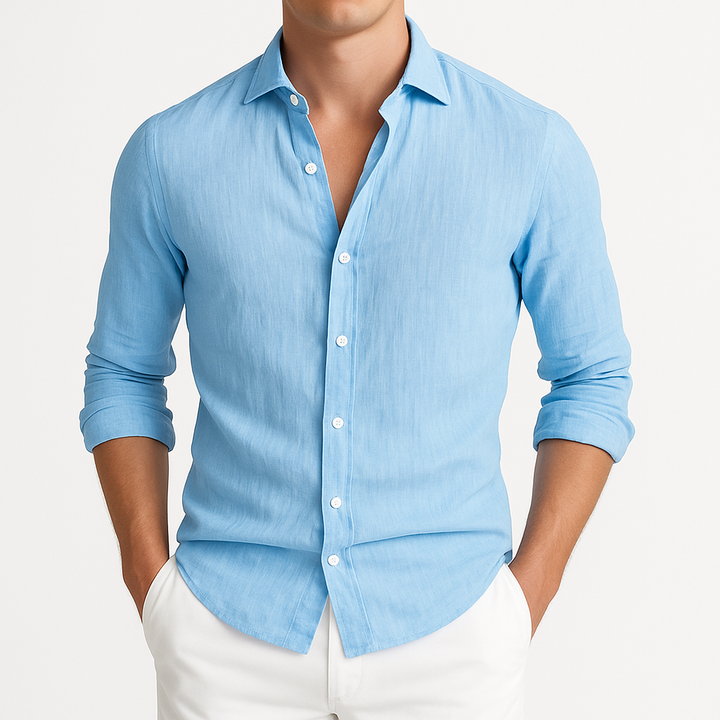 Elias – Men’s Linen Shirt