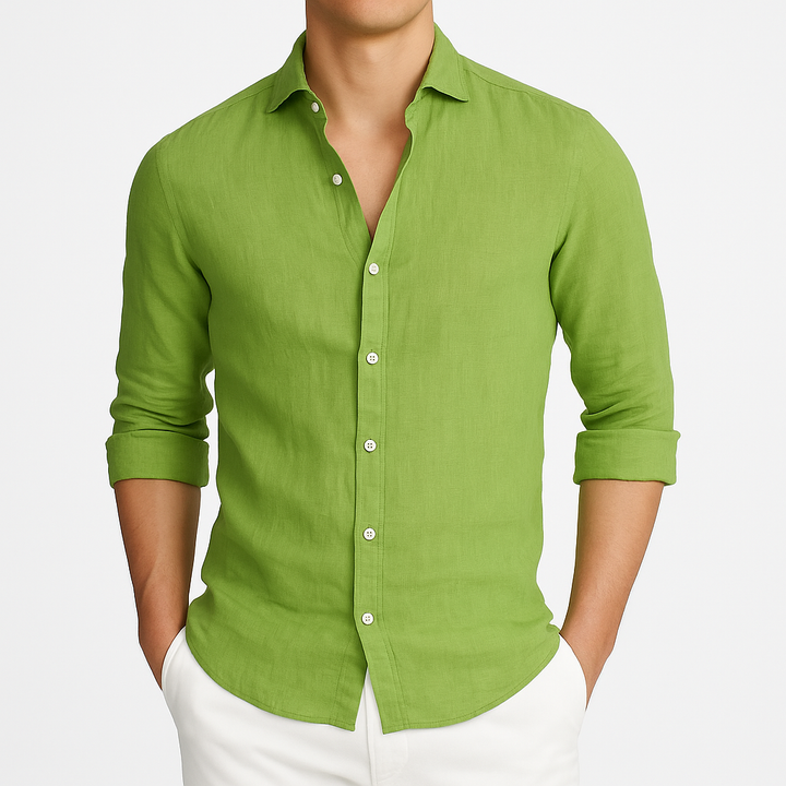 Elias – Men’s Linen Shirt