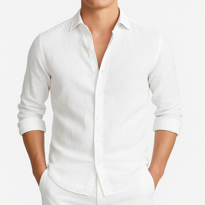 Elias – Men’s Linen Shirt