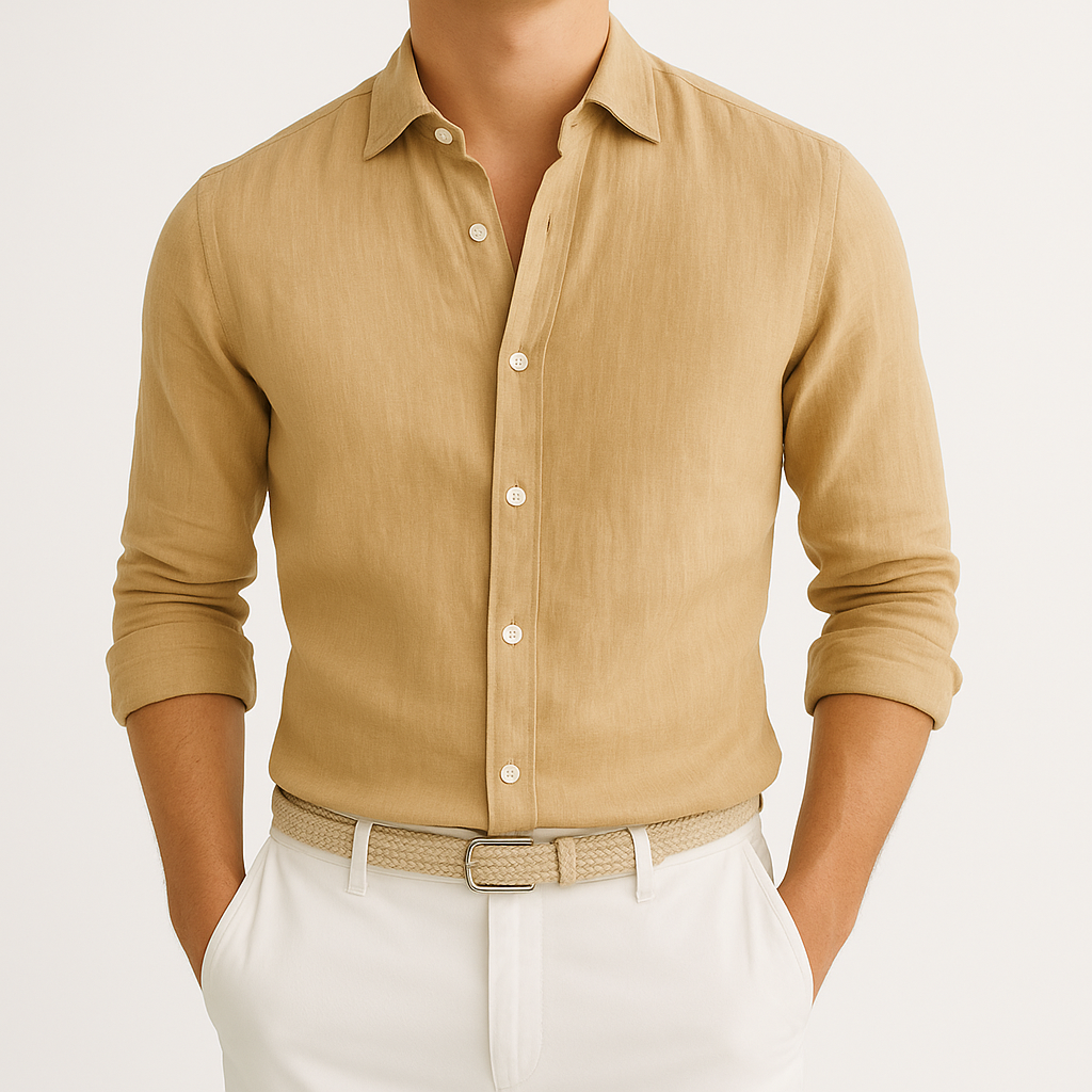 Elias – Men’s Linen Shirt