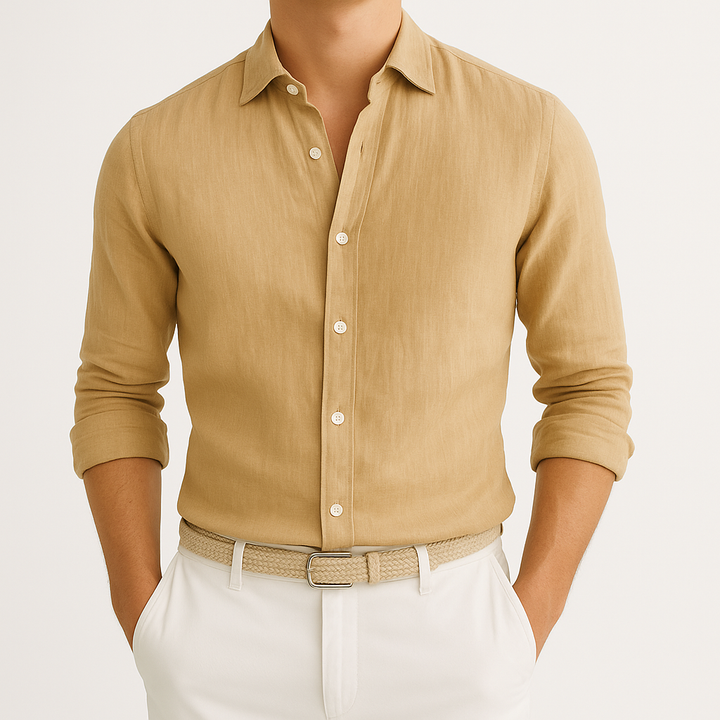 Elias – Men’s Linen Shirt