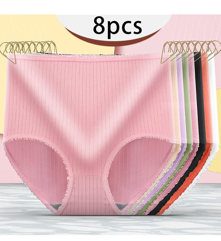 Maya | Set of 8 High-Waisted Shaping Panties