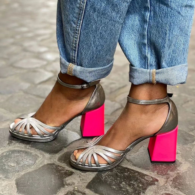 Soise™ | Classic Open-Toe Ankle Strap Sandals