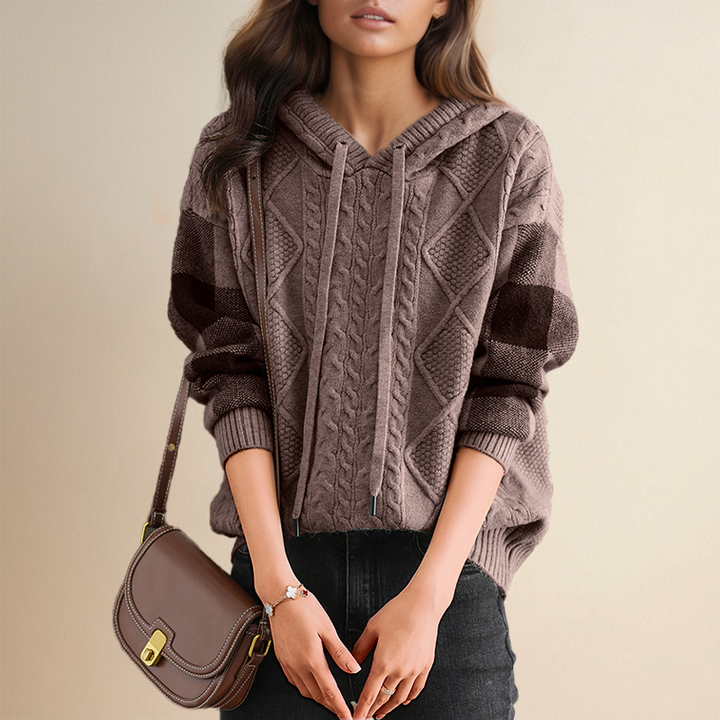 Aubrey™ - Stylish Velvet Sweater