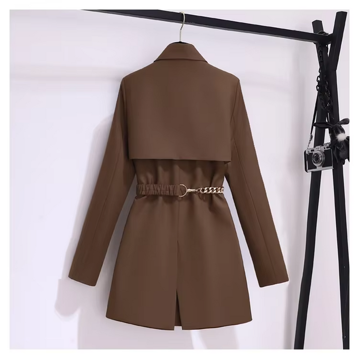 Layla™ - Chic Chain Belt Blazer