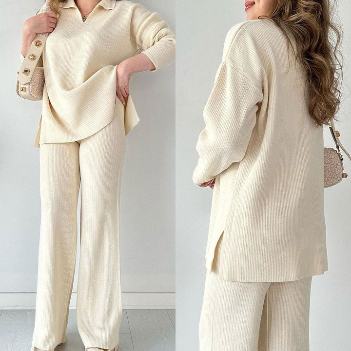Lily™ - Comfortable V-neck Co-ord Set